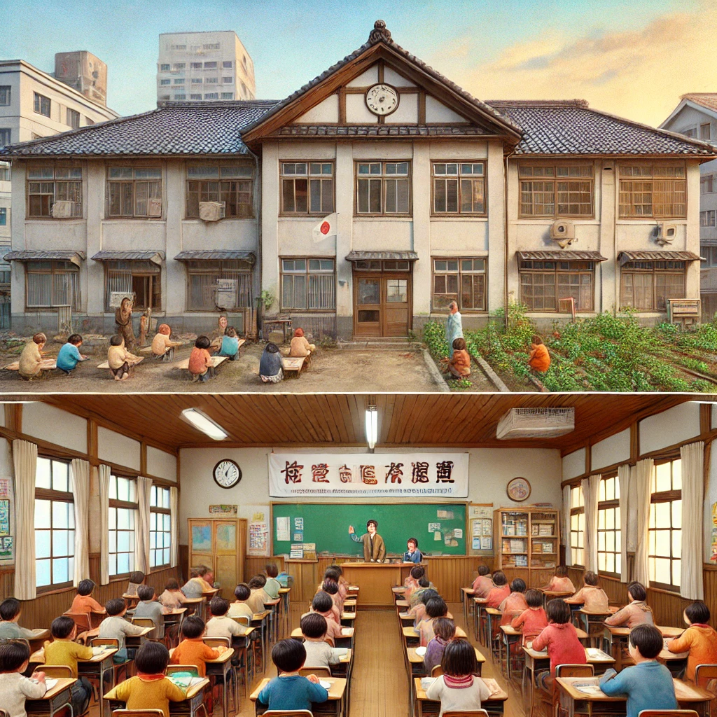 地元の小学校の募金